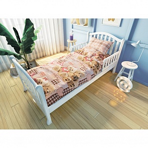 Комплект постельного белья для подростковой кровати Nuovita - Плюшевый мишка, 2 предмета (Nuovita, NUO-2334_271)